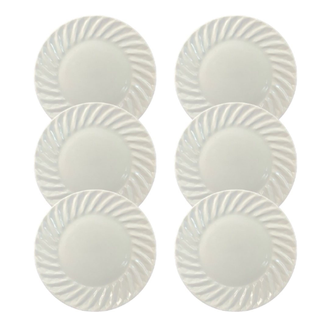 4985d583347ceef1ab2bb27d94c7a539.png Kit Prato de Sobremesa Tangram Porcelana Branca - 6 Peças - Imagem 1