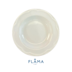 Kit Prato Fundo Cottage Porcelana Branca - 6 Peças - Imagem 2