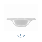 Kit Prato Fundo Luiza Porcelana Branca - 6 Peças - Imagem 4