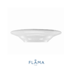 Kit Prato Fundo Laguna Porcelana Branca - 6 Peças - Imagem 4