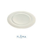 Kit Prato de Sobremesa Versa Porcelana Branca - 6 Peças - Imagem 3