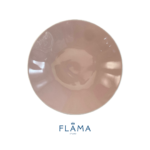 Kit Prato Fundo Orgânico Porcelana Rosa - 6 Peças - Imagem 2