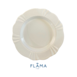 Kit Prato Fundo Soleil Porcelana Branca - 6 Peças - Imagem 2