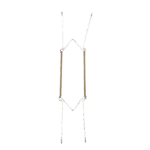 Gancho Prato 02 molas 4 garras - 45cm