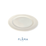 Kit Prato de Sobremesa Capri Porcelana Branca - 6 Peças - Imagem 3