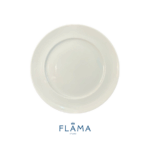 Kit Prato de Sobremesa Versa Porcelana Branca - 6 Peças - Imagem 2