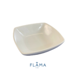 Kit Prato Fundo Oriental Porcelana Branca - 6 Peças - Imagem 3