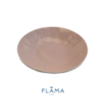 Kit Prato Fundo Orgânico Porcelana Rosa - 6 Peças - Imagem 3