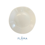 Kit Prato Fundo Ryo 22,5cm Porcelana Branca - 6 Peças - Imagem 2