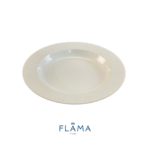 Kit Prato Fundo Aspen 23cm Porcelana Branca - 6 Peças - Imagem 3