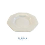 Kit Prato Fundo Prisma 24cm Porcelana Branca - 6 Peças - Imagem 3