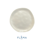 Kit Prato Lanche Organic Gelo Cerâmica - 6 Peças - Imagem 2