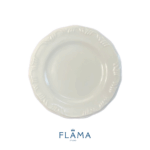 Kit Prato Sobremesa 19cm Pomerode Porcelana Branca - 6 Peças - Imagem 2