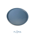 Kit Prato Lanche Edge Bluestone Cerâmica - 6 Peças - Imagem 3