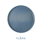 Kit Prato Lanche Edge Bluestone Cerâmica - 6 Peças - Imagem 2