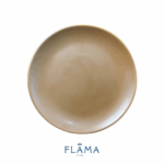 Kit Prato de Sobremesa Unni Avelã 19cm - 6 Peças - Imagem 2