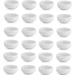 Kit 12x Manteigueira Hotel Molheira 40ml Porcelana Premium