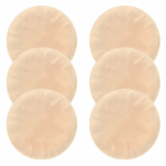 Kit Prato de Sobremesa Orgânico Rosa - 6 Peças