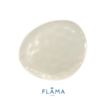 Kit Prato Lanche Runas Cimento Queimado Cerâmica - 6 Peças - Imagem 2