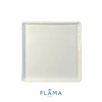 Kit Prato de Pão Americana Porcelana Branca - 6 Peças - Imagem 2