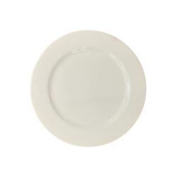 Prato Raso Cilíndrica - Porcelana Branca