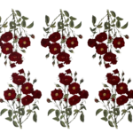 Decalque Moulin Rouge 50mm - Cartela com 6