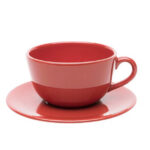 Xícara Chá com Pires Unni Red