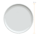 Prato Raso Redondo Bold - Imagem 2
