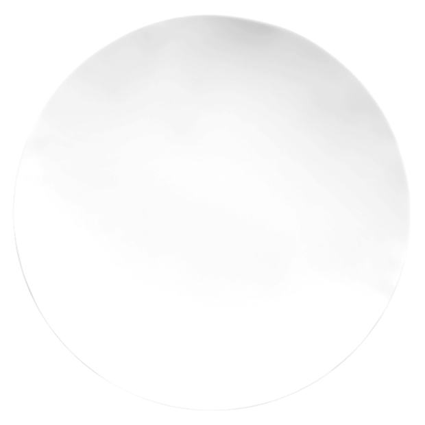 b91de60a7bff173a2dc7a916497a84a6.png Prato Sobremesa - Convexa (Branco) - Imagem 1