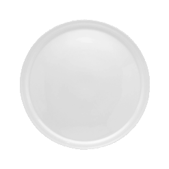 Prato Pizza P - Complementos (Branco)