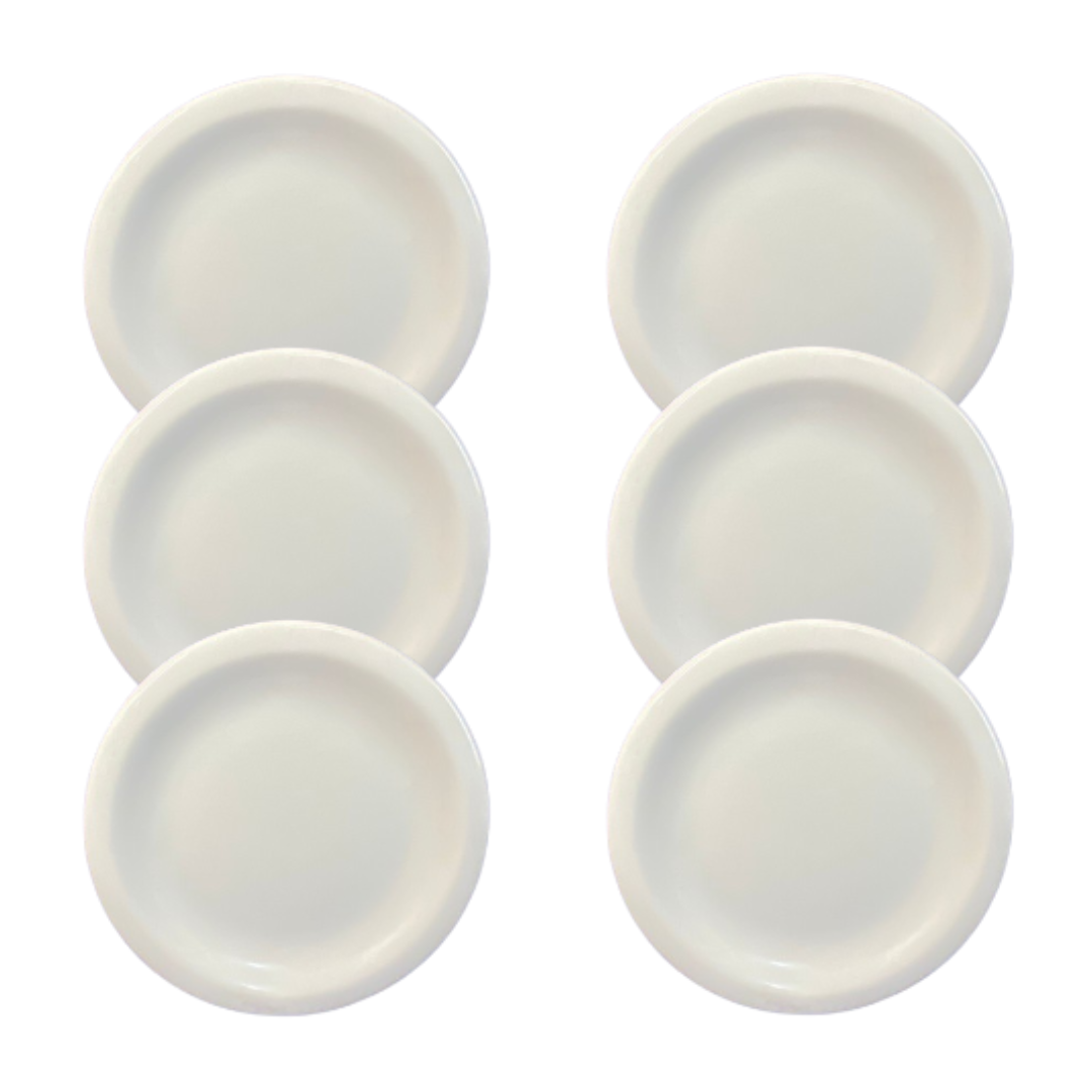11cd93ce3d8445e0494f19e182bfb8e0-1.png Kit Prato Raso Iguaçú Porcelana Branca – 6 Peças - Imagem 1