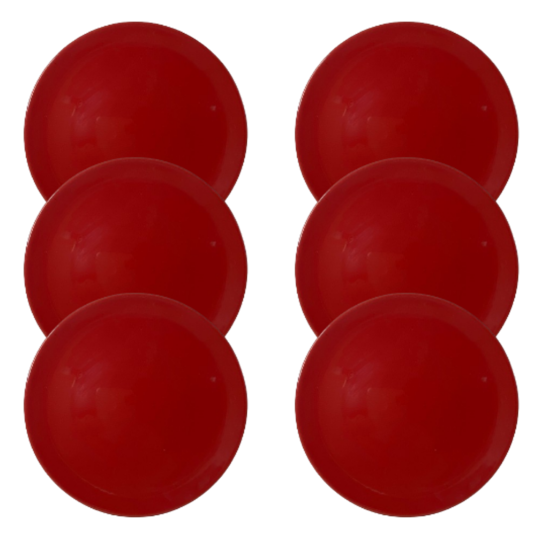 1235665122faea35785af8078727857c.png Kit Prato Raso Unni Red - 6 Peças - Imagem 1