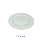 Kit Prato Raso Luiza Porcelana Branca – 6 Peças - Imagem 3