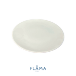 Kit Prato Raso Convexa Porcelana Branca – 6 Peças - Imagem 3