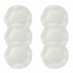 Kit Prato Raso Ryo Porcelana Branca – 6 Peças