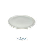 Kit Prato Raso Redondo Bold Porcelana Branca - 6 Peças - Imagem 3