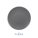 Kit Prato Raso Color Home Grafite Cerâmica - 6 Peças - Imagem 2