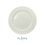 Kit Prato Raso Capri Porcelana Branca – 6 Peças - Imagem 2