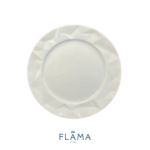 Kit Prato Raso Edros Porcelana Branca – 6 Peças - Imagem 2