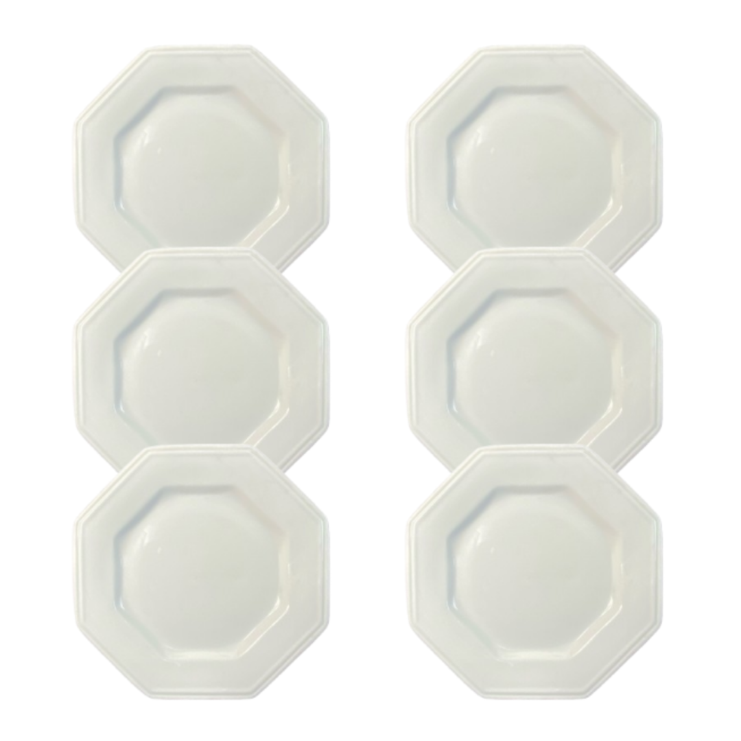 ccc05b10a90a6e69753c66d038a9b0f7-1.png Kit Prato Raso Prisma Porcelana Branca – 6 Peças - Imagem 1