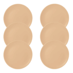 Kit Prato Raso Unni Merengue – 6 Peças