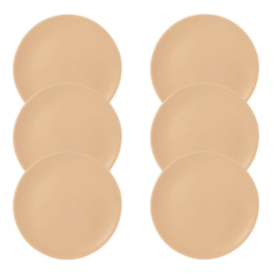 Kit Prato Raso Unni Merengue – 6 Peças