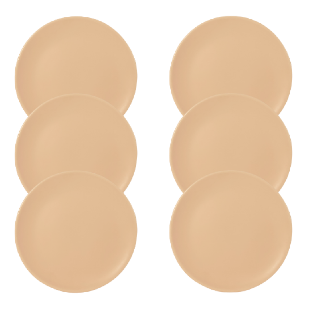 dff5675905f12eb5512eb9ab484e064a.png Kit Prato Raso Unni Merengue – 6 Peças - Imagem 1