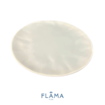 Kit Prato Raso Orgânico Porcelana Branca – 6 Peças - Imagem 3