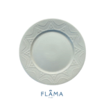 Kit Prato Raso Serena Cream Cerâmica - 6 Peças - Imagem 2