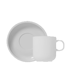 Xícara de café com pires Bold 90ml
