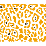 Stencil Onça 21cmx15cm