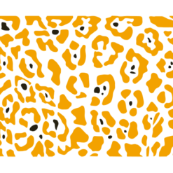 Stencil Onça 21cmx15cm