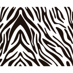 Stencil Zebra 21cmx15cm