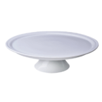 Prato de Bolo com Pé - Tradicional P (Branco)